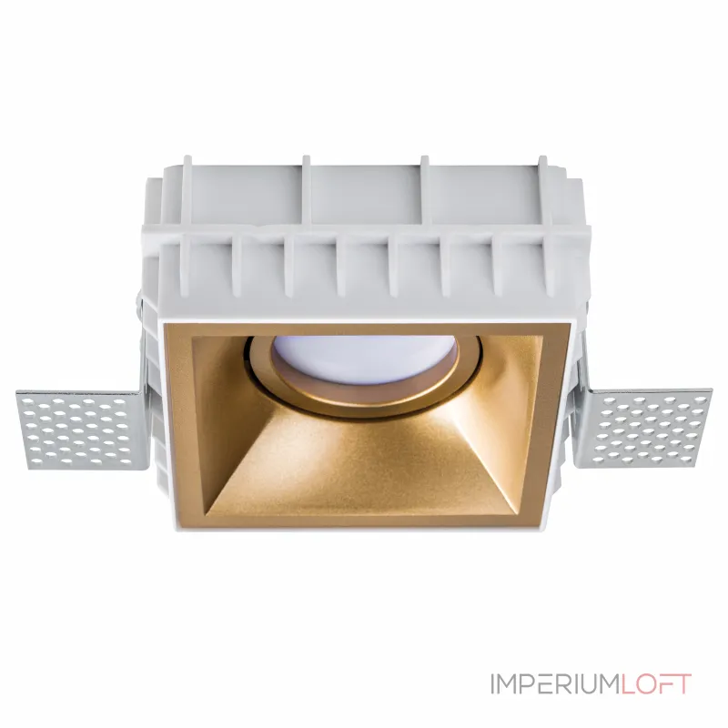 Комплект из светильника и рамки MR16 ЗОЛОТО Lightstar Domino G214503 от ImperiumLoft Комплект из светильника и рамки MR16 ЗОЛОТО Lightstar Domino G214503 от ImperiumLoft