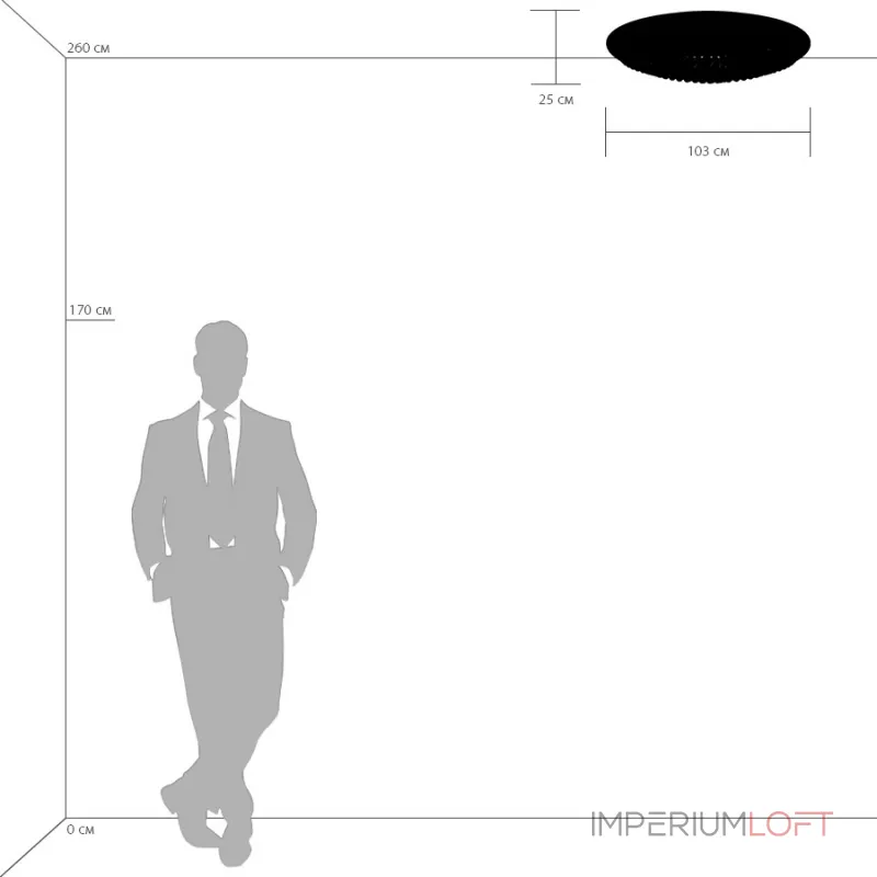 Потолочная люстра Lightstar Monile 704214 