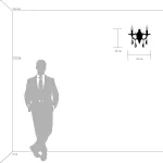 Бра Osgona Stregaro 694622 Цвет арматуры золото Цвет плафонов прозрачный от ImperiumLoft