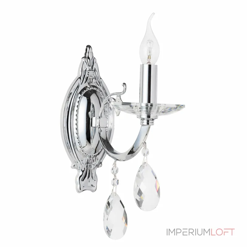 Бра Osgona Stregaro 694614 Цвет арматуры хром Цвет плафонов прозрачный от ImperiumLoft