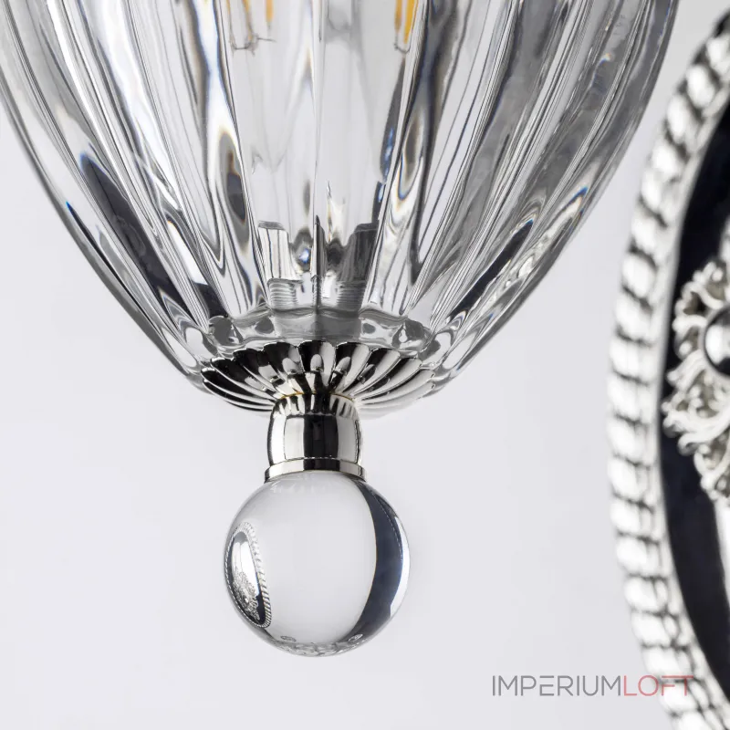 Бра Osgona Schon 790614 Цвет арматуры хром Цвет плафонов прозрачный от ImperiumLoft