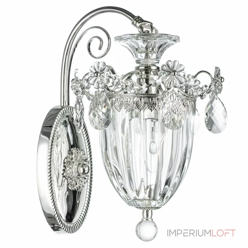 Бра Osgona Schon 790614 Цвет арматуры хром Цвет плафонов прозрачный от ImperiumLoft