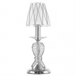 Настольная лампа декоративная Osgona Riccio 705914 Цвет арматуры хром Цвет плафонов хром от ImperiumLoft