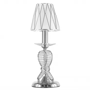 Настольная лампа декоративная Lightstar Riccio 705914 Цвет арматуры хром Цвет плафонов хром