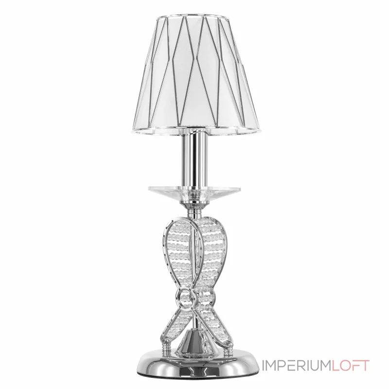 Настольная лампа декоративная Osgona Riccio 705914 Цвет арматуры хром Цвет плафонов хром от ImperiumLoft