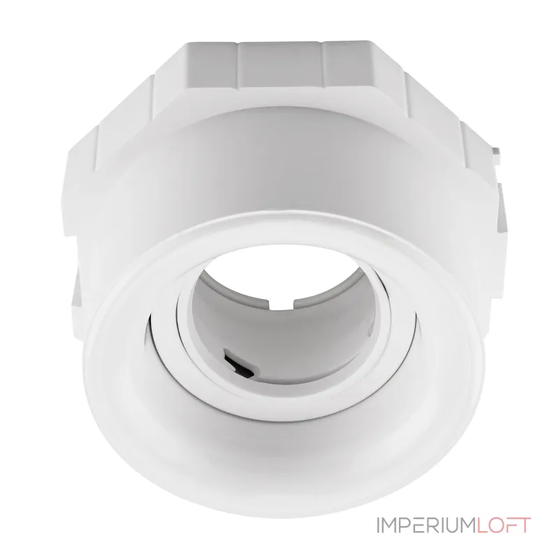 Рамка (светильник) CLICK-CLACK скрытого монтажа лампочек и LED модулей MR16 в натяжной потолок Lightstar Anello 112000 от ImperiumLoft