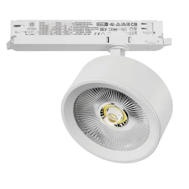 Трековый светильник с адаптером Lightstar Alta Pro A5646DALI Трековый светильник с адаптером Lightstar Alta Pro A5646DALI