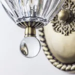 Бра Osgona Schon 790611 Цвет арматуры бронза Цвет плафонов прозрачный от ImperiumLoft