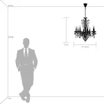 Подвесная люстра Lightstar Schon 790114 