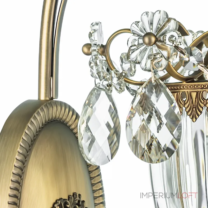 Бра Osgona Schon 790611 Цвет арматуры бронза Цвет плафонов прозрачный от ImperiumLoft Бра Osgona Schon 790611 Цвет арматуры бронза Цвет плафонов прозрачный от ImperiumLoft