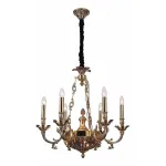 Подвесная люстра Lucia Tucci Firrnze FIRENZE 1781.8.2 antique gold от ImperiumLoft