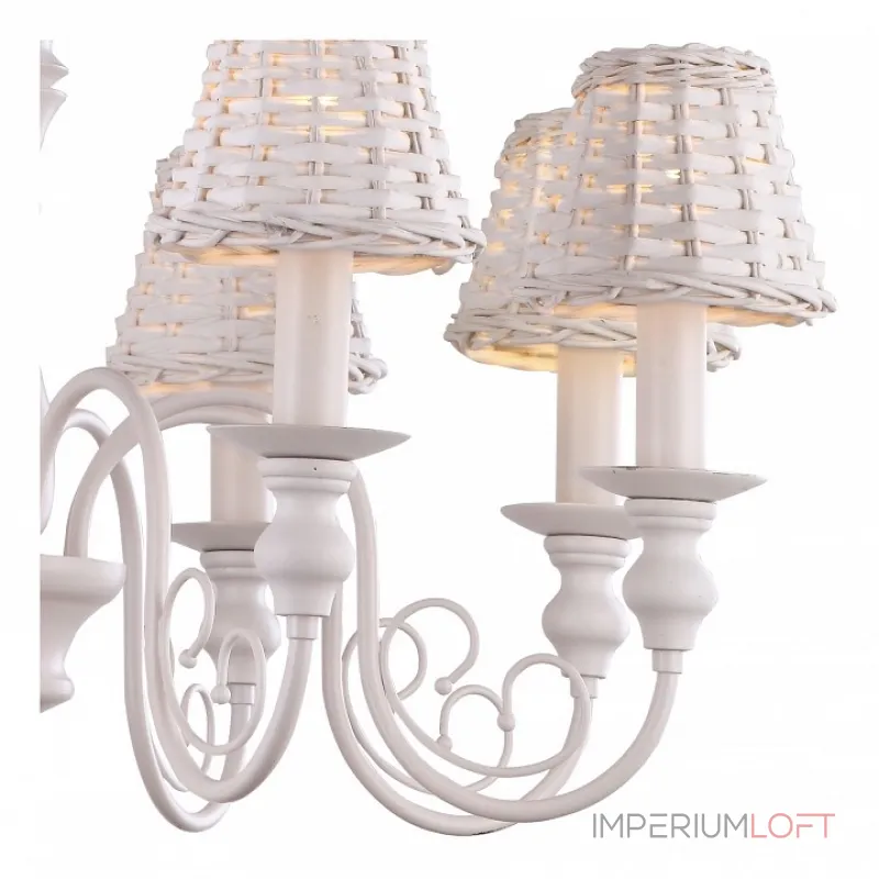 Подвесная люстра Arte Lamp Villaggio A3400LM-8WH от ImperiumLoft