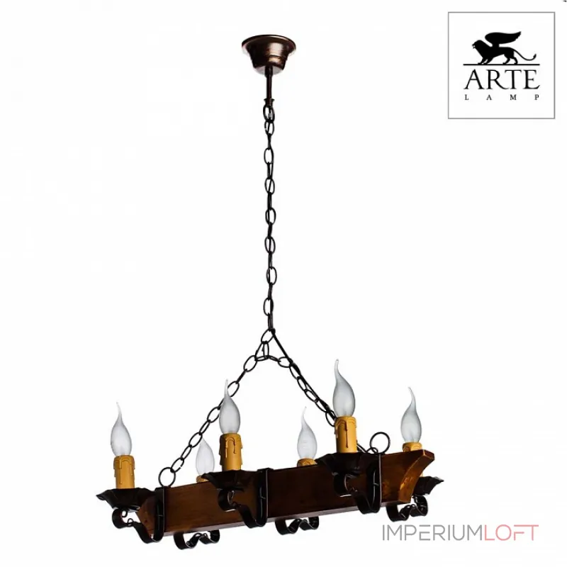 Подвесная люстра Arte Lamp Taverna A9525LM-6BR от ImperiumLoft Подвесная люстра Arte Lamp Taverna A9525LM-6BR от ImperiumLoft