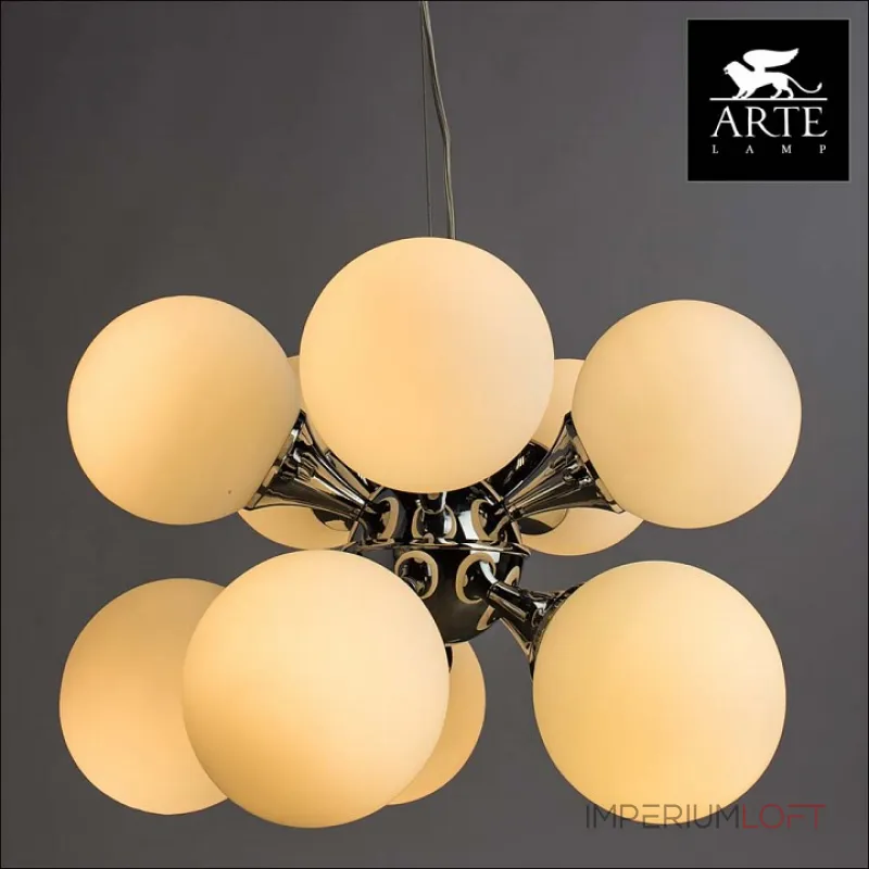 Подвесная люстра Arte Lamp Gelataio A2560SP-10CC от ImperiumLoft Подвесная люстра Arte Lamp Gelataio A2560SP-10CC от ImperiumLoft