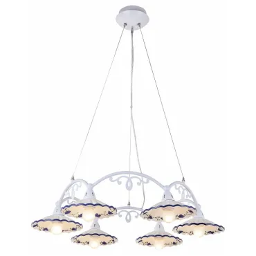 Подвесная люстра Arte Lamp Anna A6473LM-6WH
