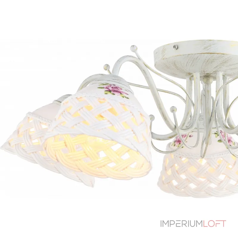 Потолочная люстра Arte Lamp Wicker A6616PL-5WG Потолочная люстра Arte Lamp Wicker A6616PL-5WG