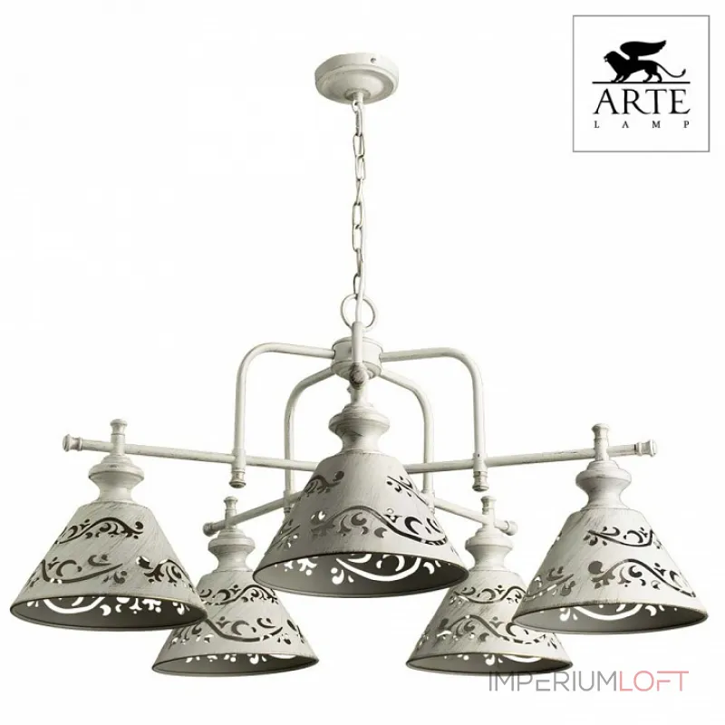 Подвесная люстра Arte Lamp Kensington A1511LM-5WG от ImperiumLoft Подвесная люстра Arte Lamp Kensington A1511LM-5WG от ImperiumLoft