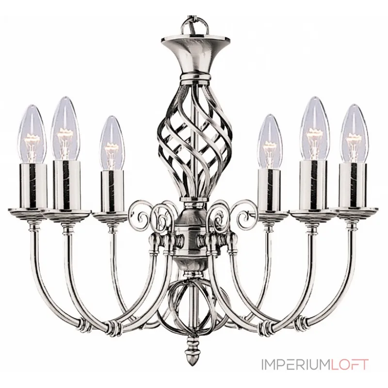 Подвесная люстра Arte Lamp Zanzibar A8392LM-6SS Подвесная люстра Arte Lamp Zanzibar A8392LM-6SS