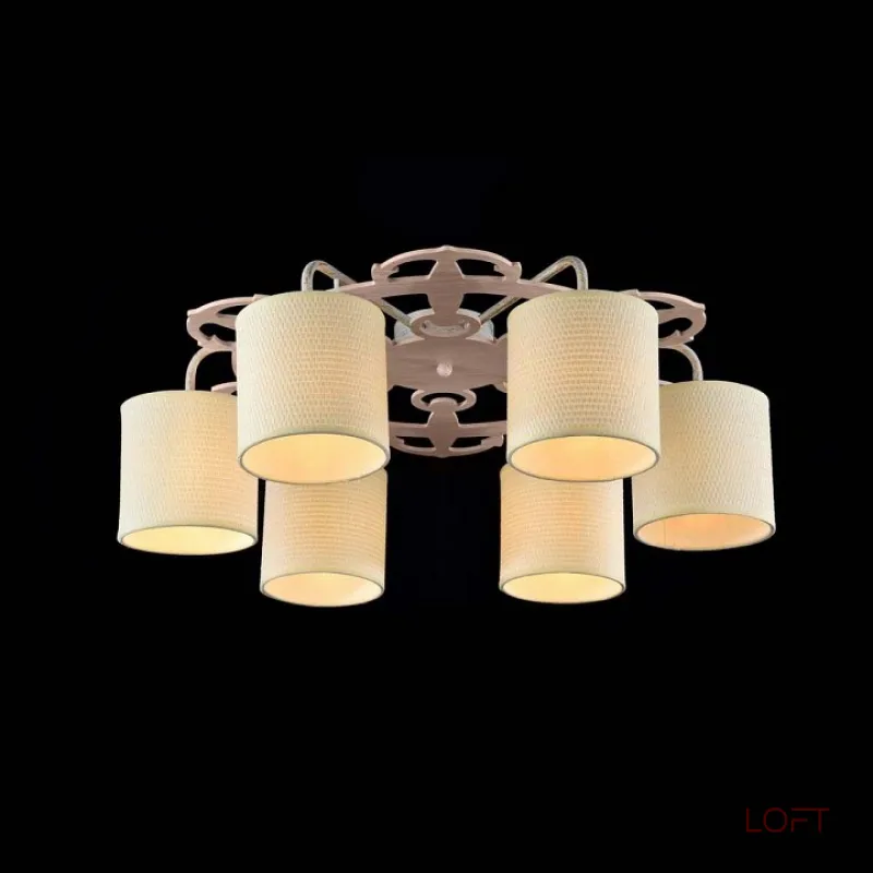 Потолочная люстра Freya Timone FR5100-CL-06-WG Потолочная люстра Freya Timone FR5100-CL-06-WG