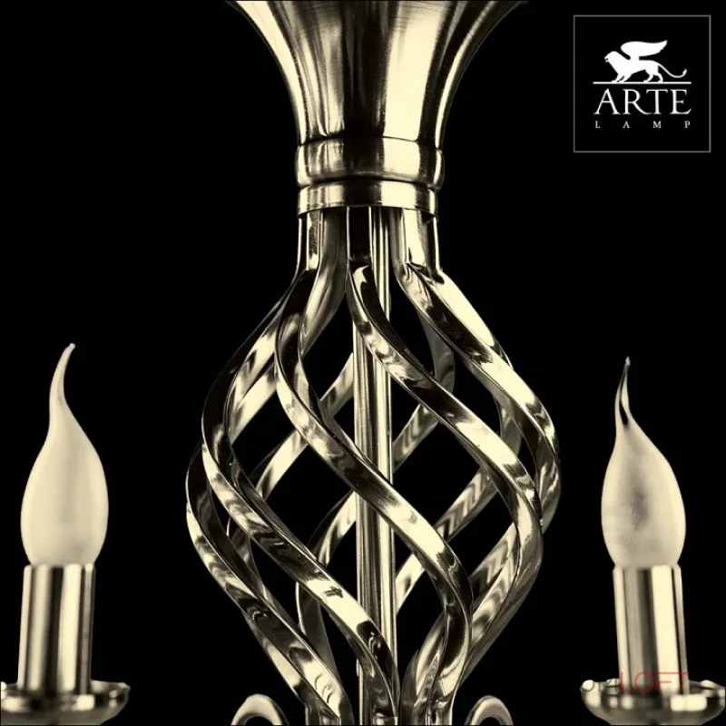 Подвесная люстра Arte Lamp Zanzibar A8392LM-6SS Подвесная люстра Arte Lamp Zanzibar A8392LM-6SS