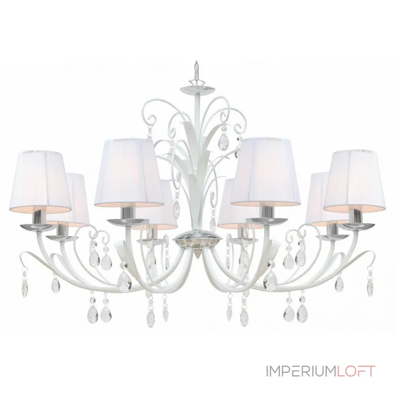 Подвесная люстра Arte Lamp Romana Snow A1743LM-8WH от ImperiumLoft Подвесная люстра Arte Lamp Romana Snow A1743LM-8WH от ImperiumLoft