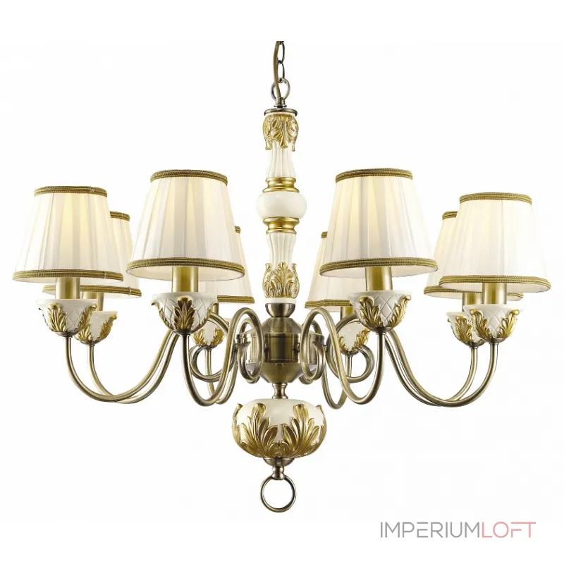 Подвесная люстра Arte Lamp Benessere A9570LM-8WG Подвесная люстра Arte Lamp Benessere A9570LM-8WG
