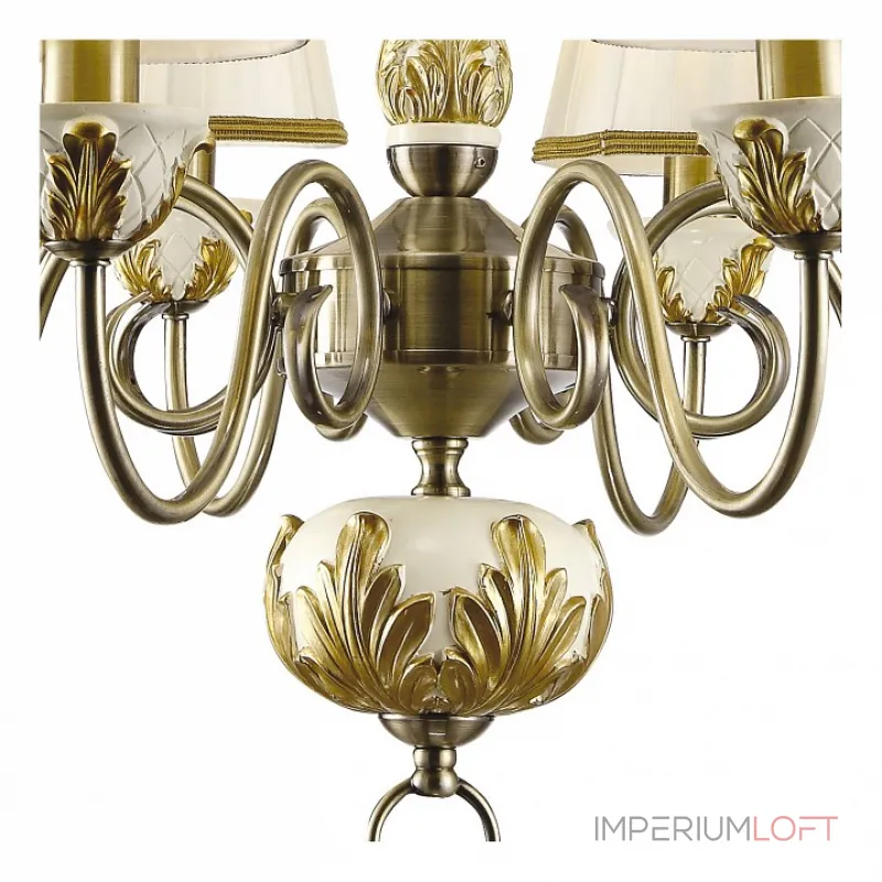 Подвесная люстра Arte Lamp Benessere A9570LM-8WG Подвесная люстра Arte Lamp Benessere A9570LM-8WG