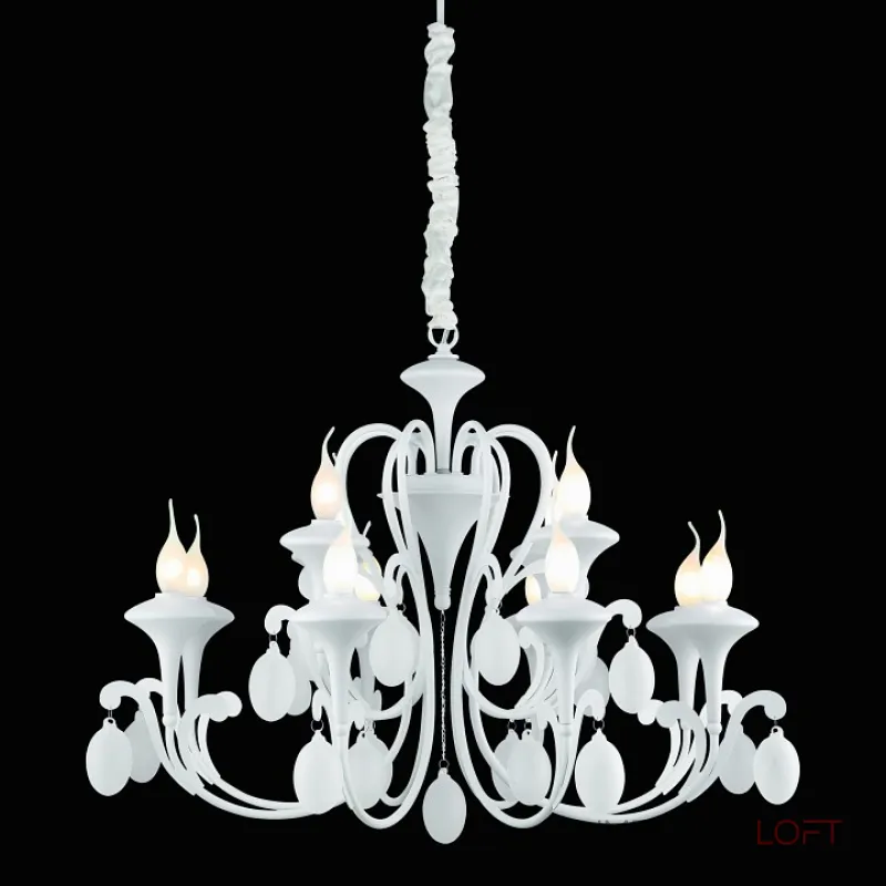 Подвесная люстра Arte Lamp Sigma A3239LM-12WH от ImperiumLoft