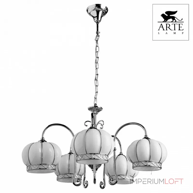 Подвесная люстра Arte Lamp Venice A2106LM-5WH Подвесная люстра Arte Lamp Venice A2106LM-5WH