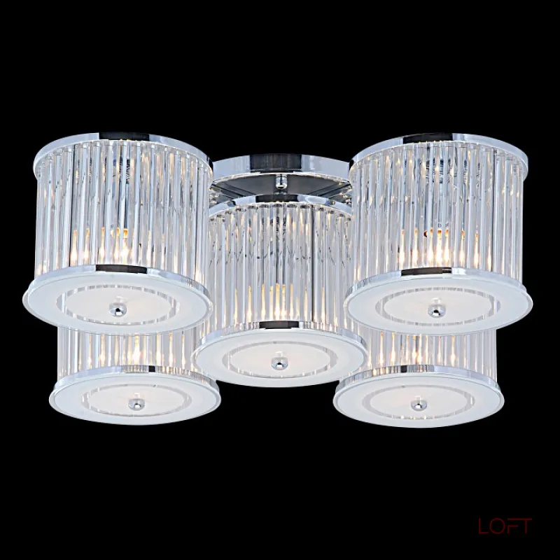 Потолочная люстра Arte Lamp Glassy A8240PL-5CC