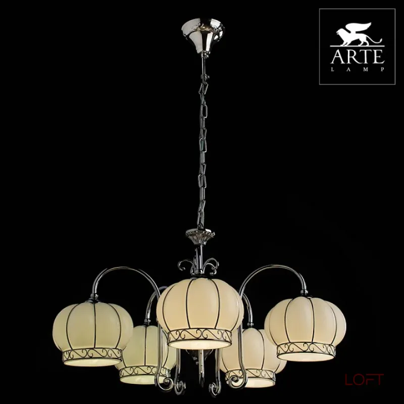 Подвесная люстра Arte Lamp Venice A2106LM-5WH Подвесная люстра Arte Lamp Venice A2106LM-5WH
