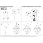 Подвесная люстра Ideal Lux World WORLD SP3 CROMO от ImperiumLoft