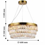 Подвесная люстра Favourite Magnitudo 2206-12P от ImperiumLoft