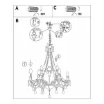 Подвесная люстра William 63129-9 Globo