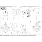 Подвесная люстра Ideal Lux World WORLD SP4 CROMO от ImperiumLoft