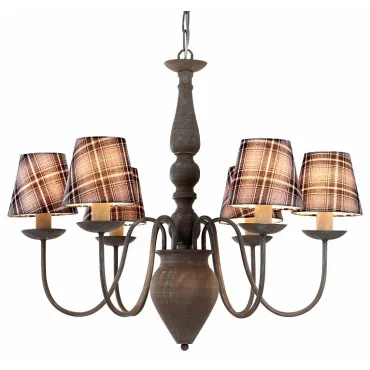 Подвесная люстра Arte Lamp Scotch A3090LM-6GY Подвесная люстра Arte Lamp Scotch A3090LM-6GY