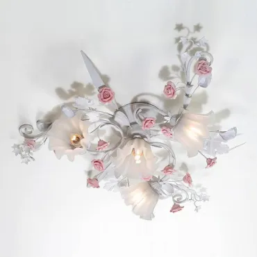 Потолочная люстра Lucia Tucci Fiori di rose Fiori di rose 109.3.1 Потолочная люстра Lucia Tucci Fiori di rose Fiori di rose 109.3.1