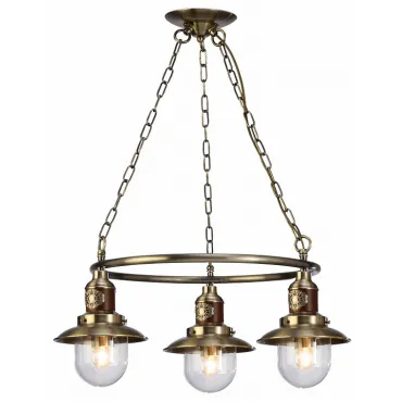 Подвесная люстра Arte Lamp Sailor A4524LM-3AB