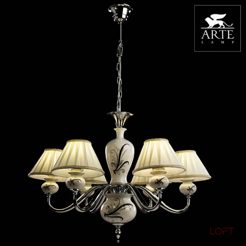 Подвесная люстра Arte Lamp Veronika A2298LM-6CC