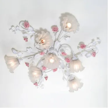 Потолочная люстра Lucia Tucci Fiori di rose Fiori di rose 109.6.1 Потолочная люстра Lucia Tucci Fiori di rose Fiori di rose 109.6.1