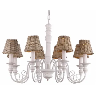 Подвесная люстра Arte Lamp Villaggio A3400LM-8BR Подвесная люстра Arte Lamp Villaggio A3400LM-8BR