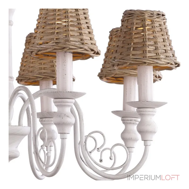 Подвесная люстра Arte Lamp Villaggio A3400LM-8BR от ImperiumLoft