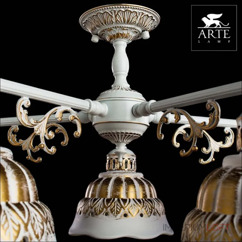 Подвесная люстра Arte Lamp Chiesa A2814LM-5WG