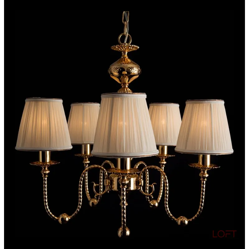 Подвесная люстра Arte Lamp Orafo A2044LM-5GO Подвесная люстра Arte Lamp Orafo A2044LM-5GO