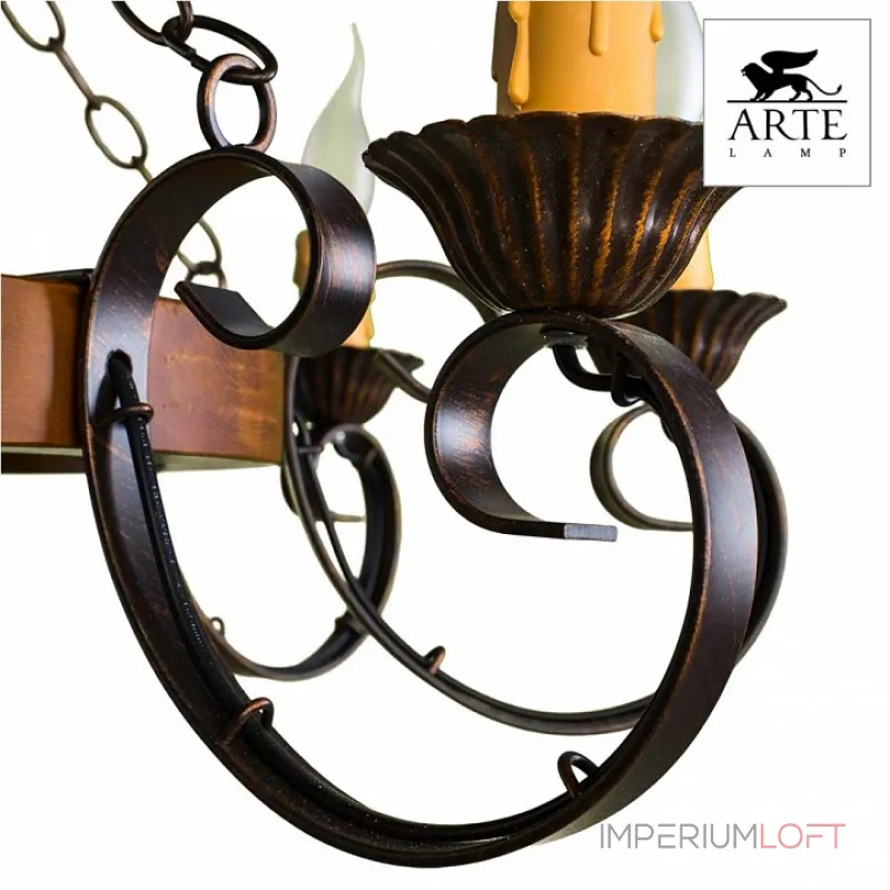 Подвесная люстра Arte Lamp Taverna A9520LM-8BR от ImperiumLoft Подвесная люстра Arte Lamp Taverna A9520LM-8BR от ImperiumLoft