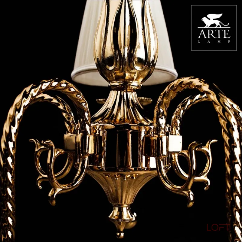 Подвесная люстра Arte Lamp Orafo A2044LM-5GO Подвесная люстра Arte Lamp Orafo A2044LM-5GO