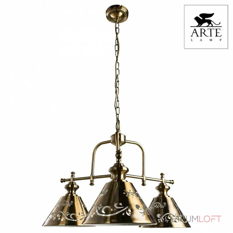 Подвесная люстра Arte Lamp Kensington A1511LM-3PB от ImperiumLoft Подвесная люстра Arte Lamp Kensington A1511LM-3PB от ImperiumLoft