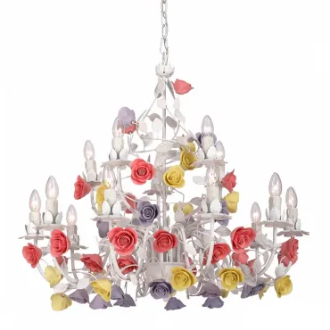 Подвесная люстра Lucia Tucci Fiori di rose Fiori di rose 185.10.5 Подвесная люстра Lucia Tucci Fiori di rose Fiori di rose 185.10.5