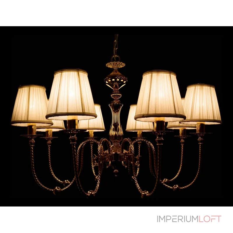 Подвесная люстра Arte Lamp Orafo A2044LM-8GO Подвесная люстра Arte Lamp Orafo A2044LM-8GO