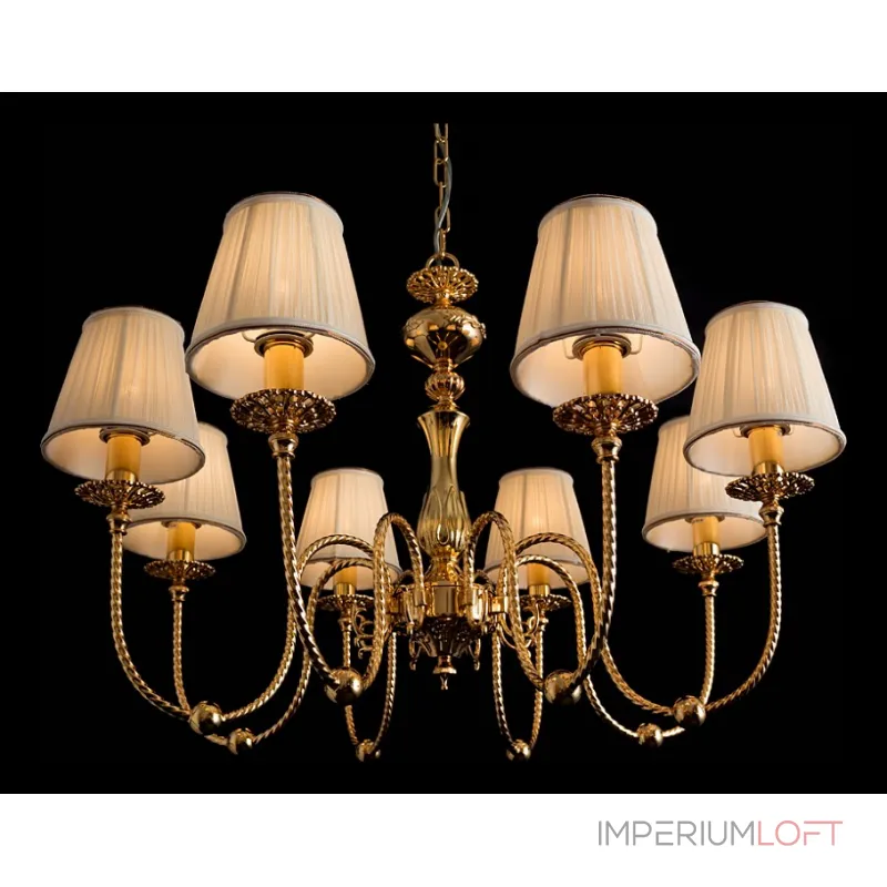 Подвесная люстра Arte Lamp Orafo A2044LM-8GO Подвесная люстра Arte Lamp Orafo A2044LM-8GO